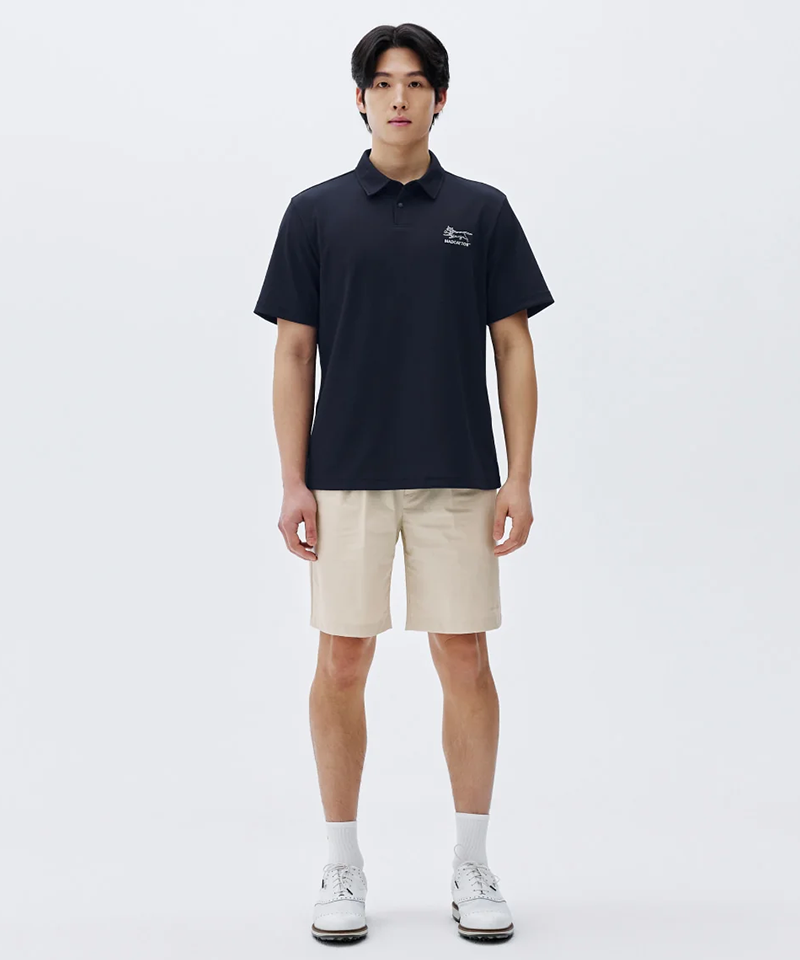 MCC One-Tuck Half Pants - Ecru
