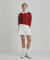 MCC Women's Argyle Crew Neck Sweater - Red