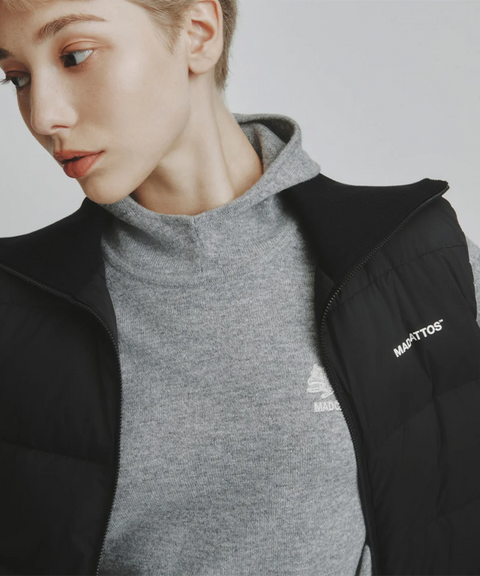 MCC Women's Hooded Sweater - Melange Grey