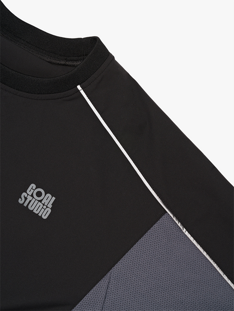 Goal Studio Men's Essential Stretch Wind Pullover - Black
