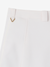 GFJ Golf Women's Front Piping Tuck Skirt - White
