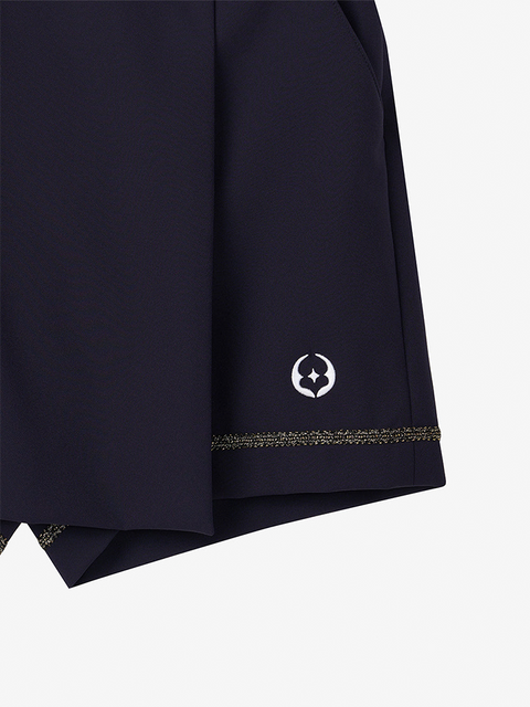 GFJ Golf Women's  Front Wrap Shorts - Navy