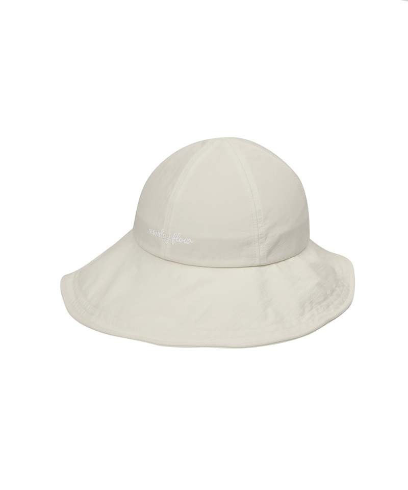 Monday Flow Round Wire Bucket Hat - Cream