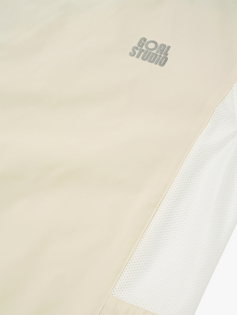 Goal Studio Women's Essential Stretch Wind Pullover - Cream