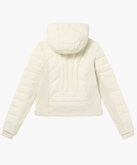 Goal Studio Women's Lightweight Padded Jacket - Cream