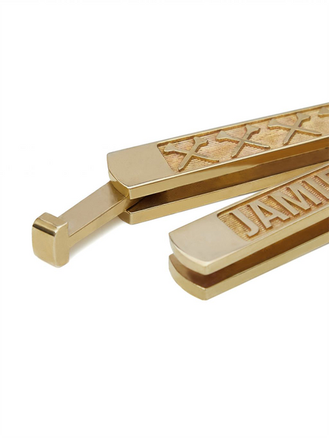 Jamie West X KK Balisong Divot Repair - Gold