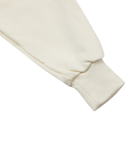MACKY Golf: Flua Puff Sweatshirt - Ivory