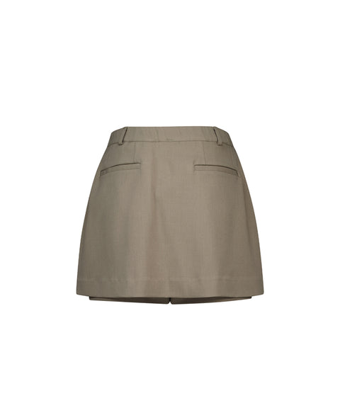 LE SONNET New Banding Swing Pants - Beige