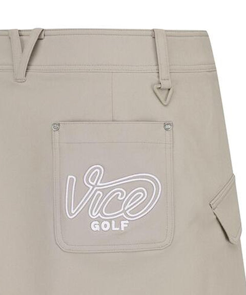 Vice Golf Atelier Women's Wrap Pleat Skirt - Beige