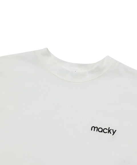 MACKY Golf: Basic Spring Inner T-Shirt - White