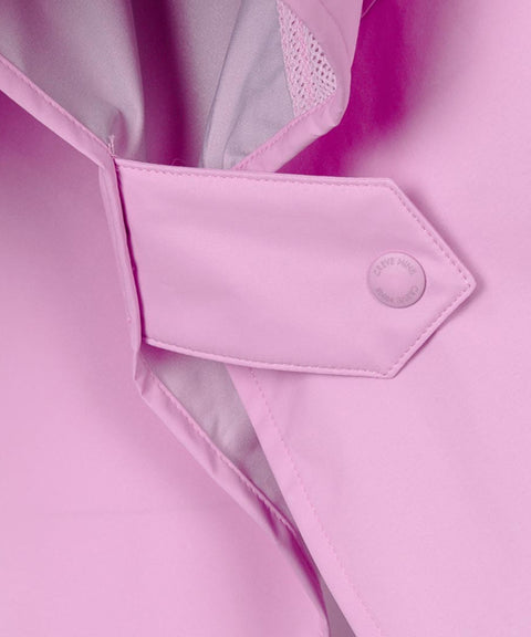 CREVE NINE: Poncho Rain Jacket - Pink