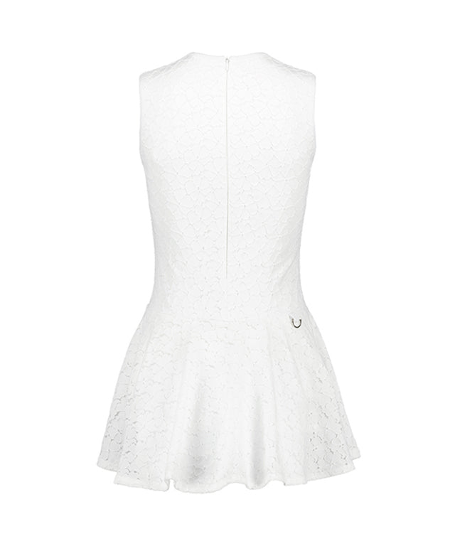 Top Rated LE SONNET Lacy Dress - White White / 1 - XS/S Premium Golf & Lifestyle Wear Top Rated LE SONNET Lacy Dress - White White / 1 - XS/S Premium Golf & Lifestyle Wear