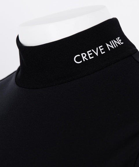 CREVE NINE: Color Combination High Neck T-Shirt - 3 colors