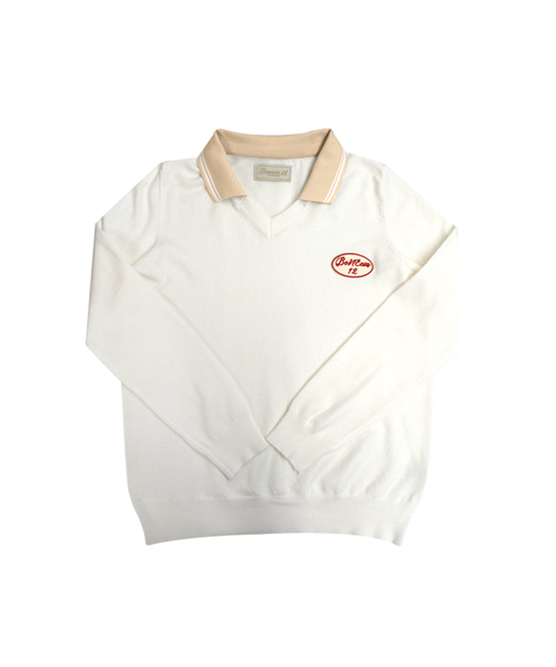BENECIA 12 Lauren V-Collar - Ivory