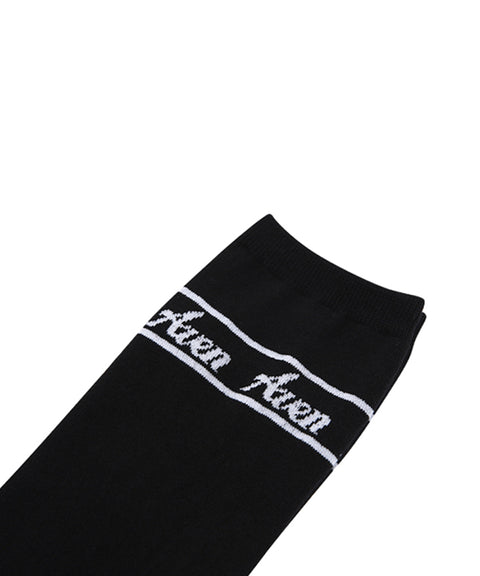 AVEN Basic Knee Socks - Black