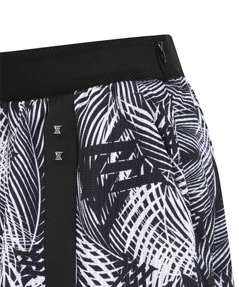 Anew Golf Women's SM Band Flare Skirt - Black