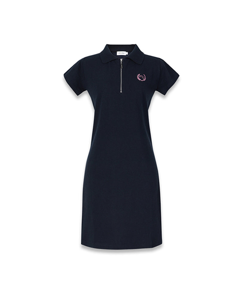 MACKY Golf: Basic Slim Dress - Navy