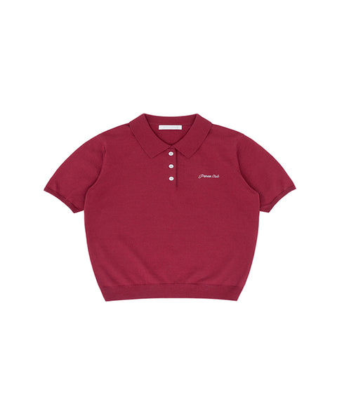 PIV'VEE Club Cotton Knit PK Shirt - 3 Colors