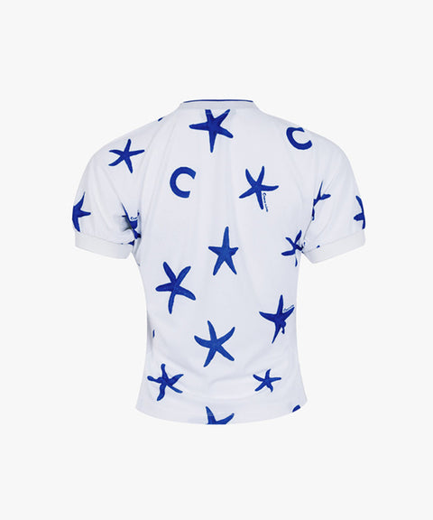 CREVE NINE: Marine Star Cooling Round Tee - 2 Colors