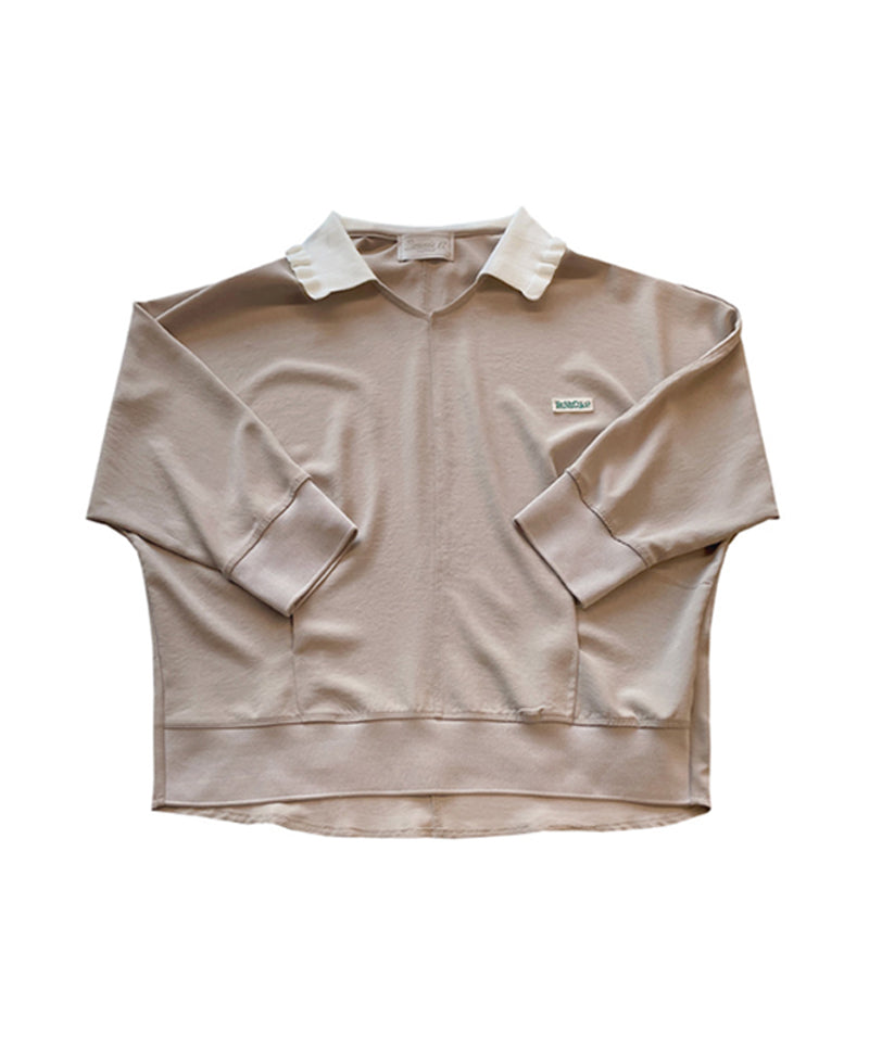 BENECIA 12 Frill Collar Ice - Beige