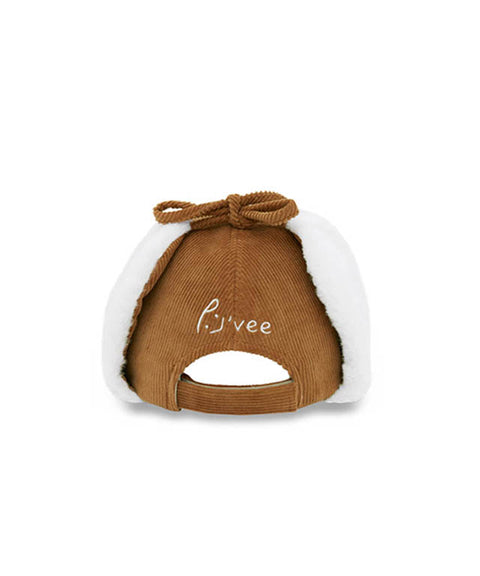 PIV'VEE Pigment Corduroy Ball Cap - Squirrel Brown