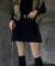 BENECIA 12 Fleece Skirt - Black