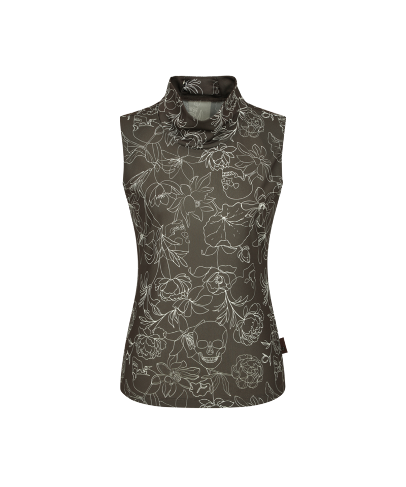 Amazing Cre Women's Aero Lux Botanical Alex Sleeveless - Brown