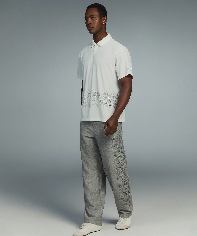 Amazing Cre Men's Aero Lux Tech Jersey Pants - Grey
