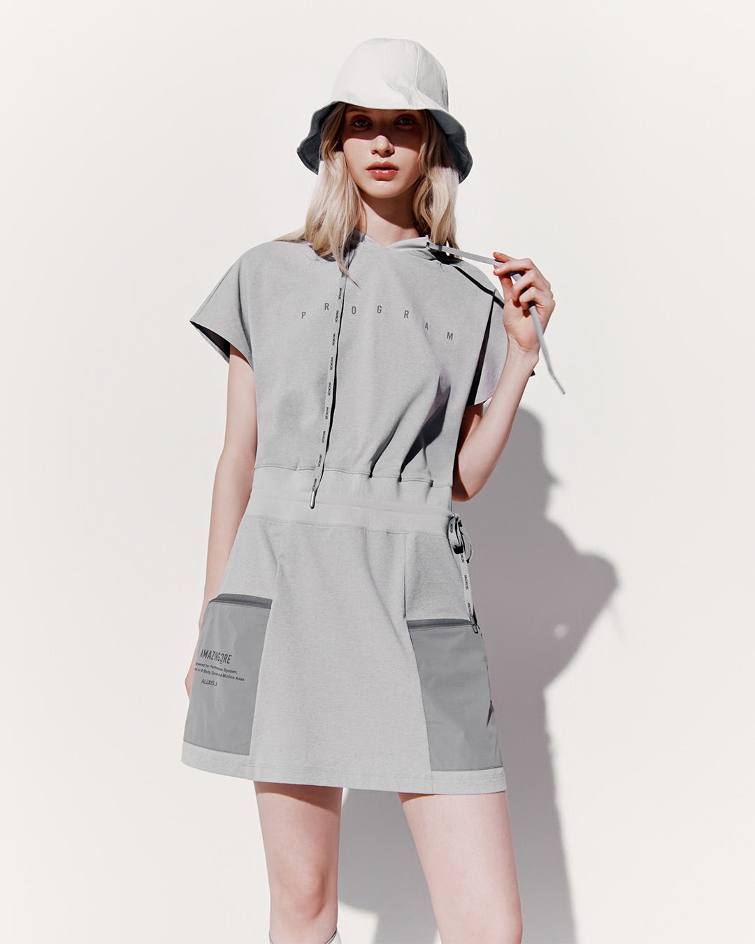 Amazing Cre Women program tech jersey dress - Grey