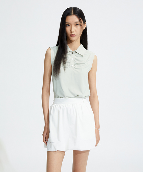 Monday Flow Balloon Skirt - White