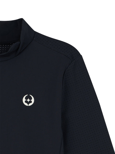 GFJ Golf Women's Mesh Long Sleeve - Black