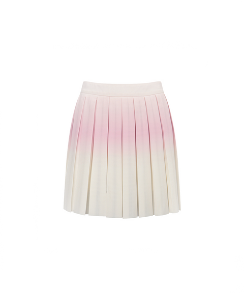 Monday Flow Gradient Cool Mesh Skirt - Pink