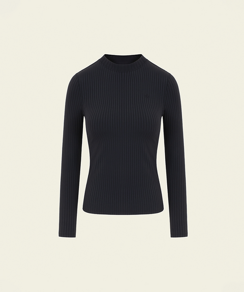 FORDI Innercap Golji Mockneck T-Shirt - Black