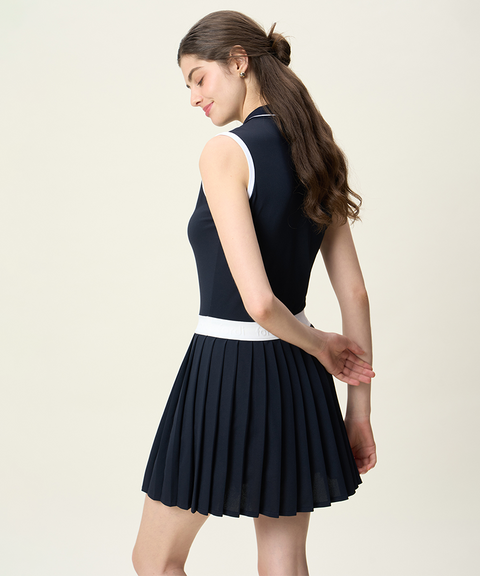 FORDI Kara Sleeveless One Piece - Navy