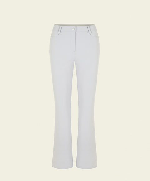 FORDI Signature Bootcut Long Pants - Grey