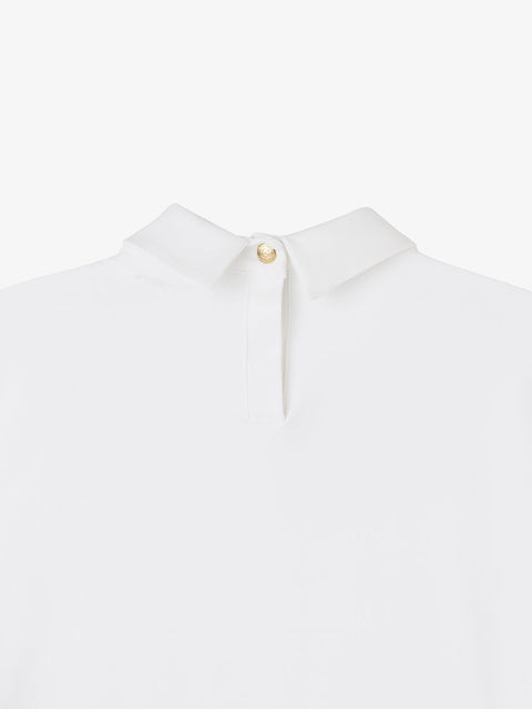 GFJ Golf Women's Slim Fit Polo - White