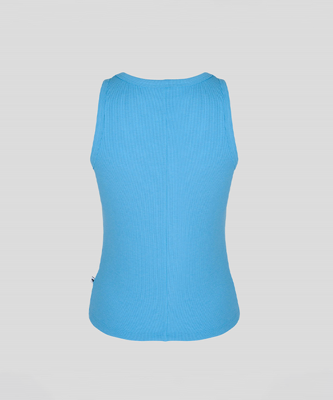 KANDINI Soft Rib Sleeveless - Blue