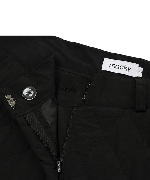 MACKY Golf: Winter Padded Long Pants - Black