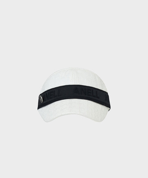 Anell Golf Classic Tweed Visor - White