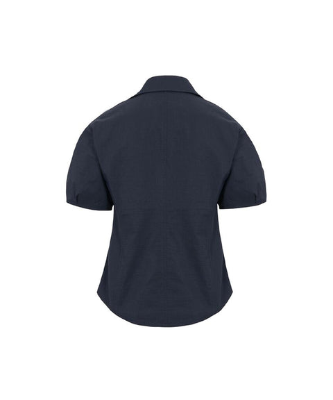 Anell Golf Wind Lining Top - Navy