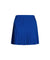 CREVE NINE: Color Combination Swing Pleated Skirt - Royal Blue