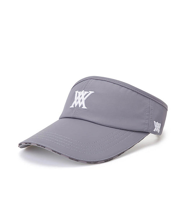 ANEW Golf: New Logo Basic Sun Visor (Men) - Gray