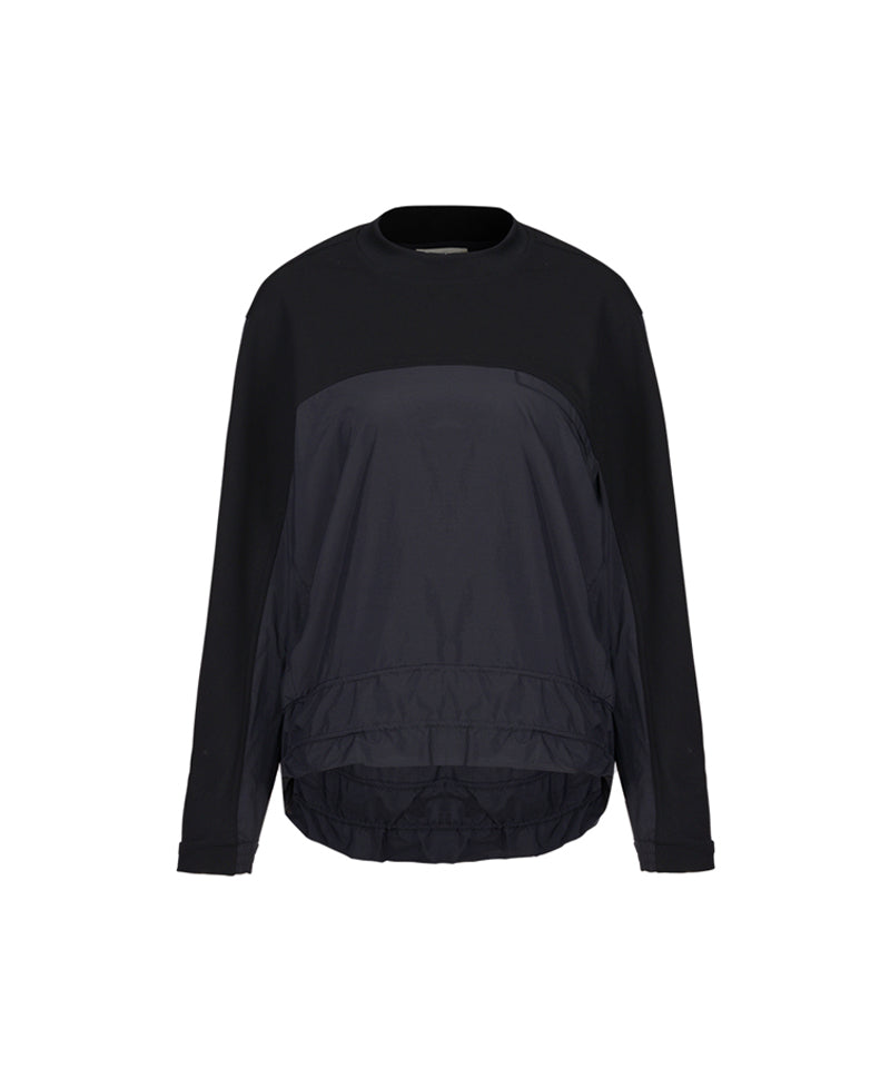 Anell Golf Anorak Wind Sweatshirt - Black