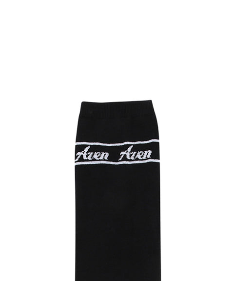 AVEN Basic Knee Socks - Black