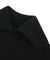 AVEN Color Block Collar Pullover - Black