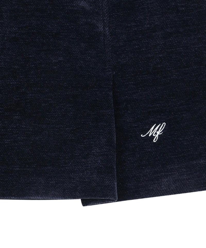 Monday Flow Soft Corduroy Skirt - Dark Navy