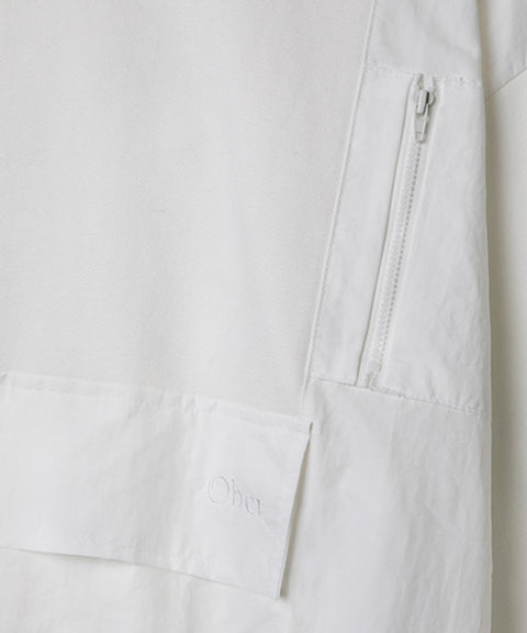 OBER Golf Wind Combi Sweatshirt - White