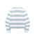 20th Hole Striped Collar Women's Sweatshirt  - Mint
