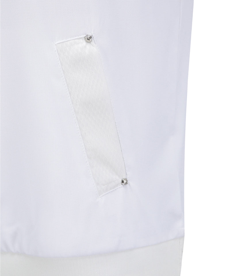 ANEW Golf Women's SM Hoody Pocket Short T-Shirt - White