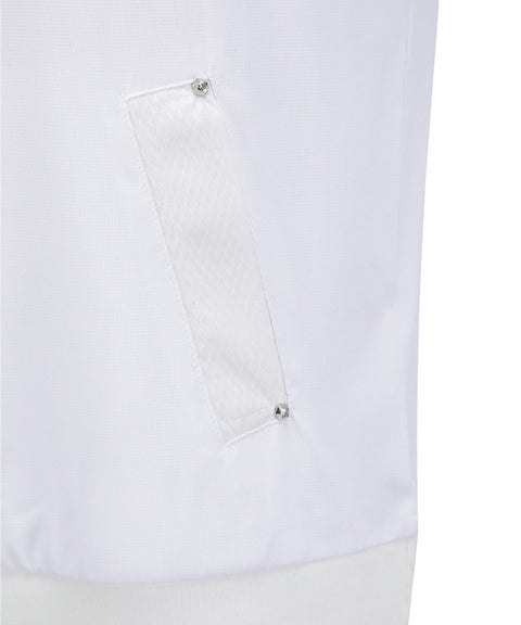 ANEW Golf Women's SM Hoody Pocket Short T-Shirt - White